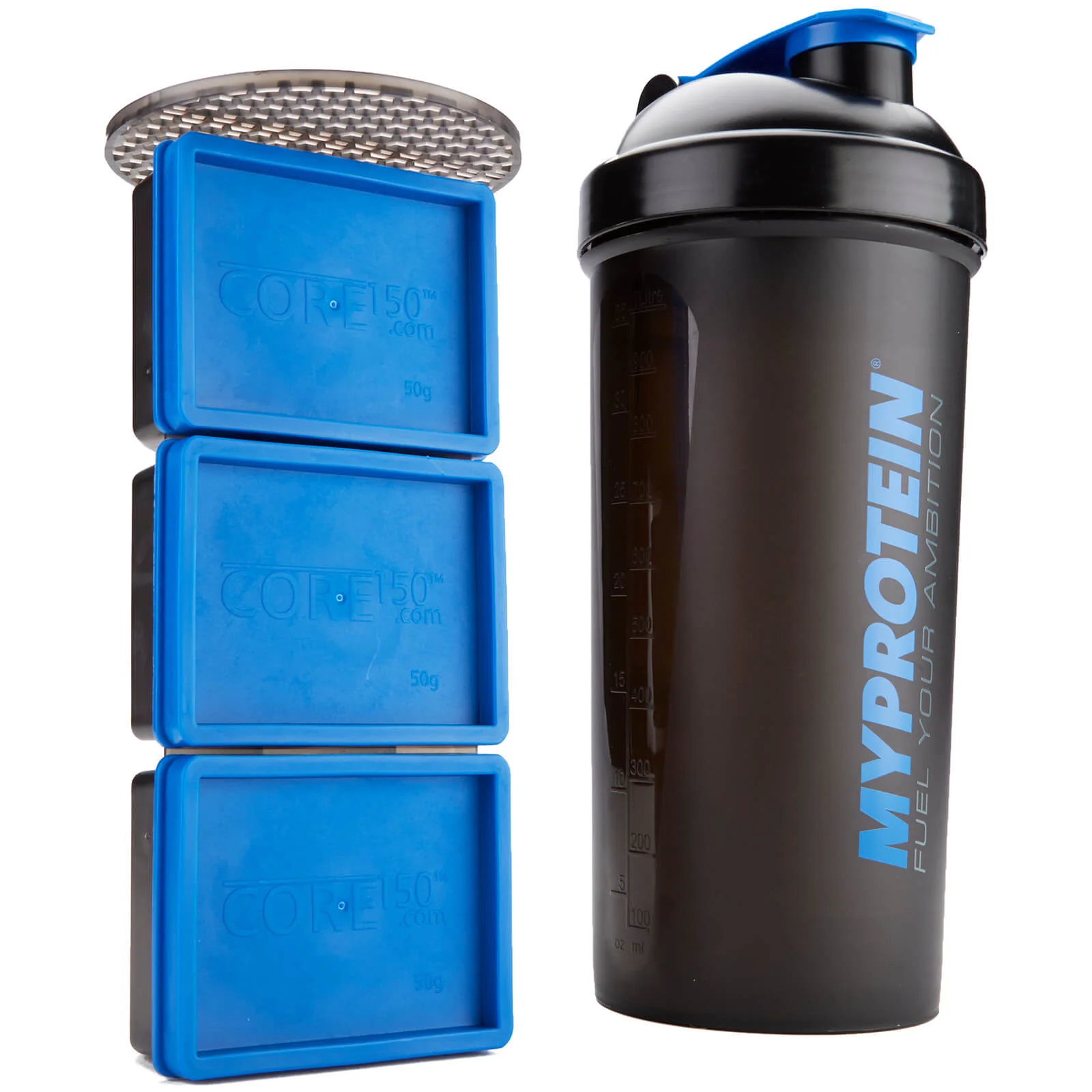 Myprotein CORE 150 Shaker – Black Pilt 1