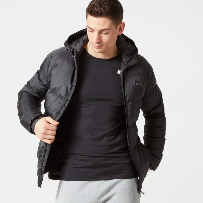 Myprotein Men's Lightweight Puffa Jacket - Black