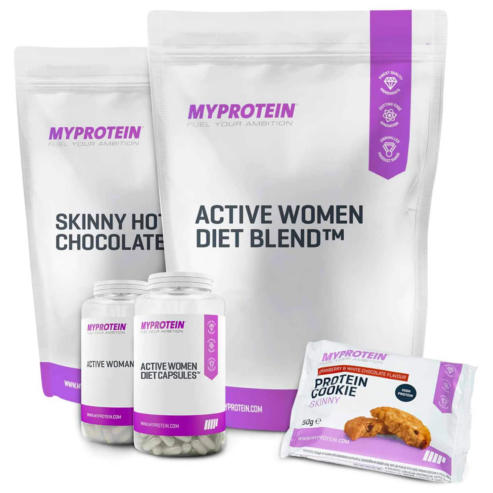 Myprotein The Female Collection - Dark Chocolate - Chocolate Fudge Brownie Pilt 1