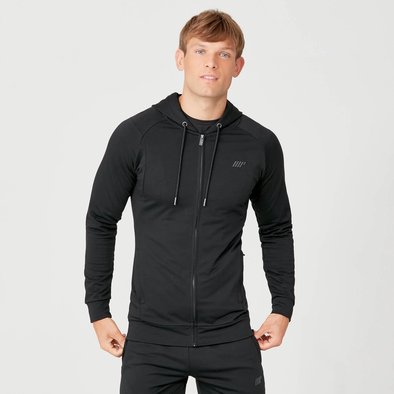 MP Men's Form Zip Up Hoodie - Black - XS Pilt 1