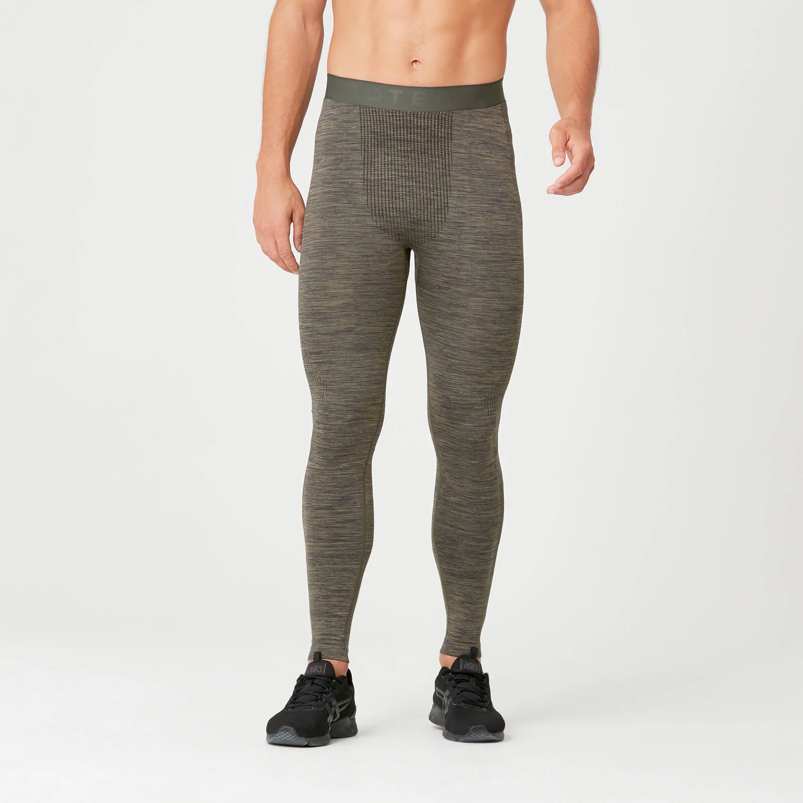 MP Men's Seamless Tights - Light Olive - XS Pilt 1