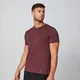 Luxe Classic V-Kaelusega T-särk - Oxblood