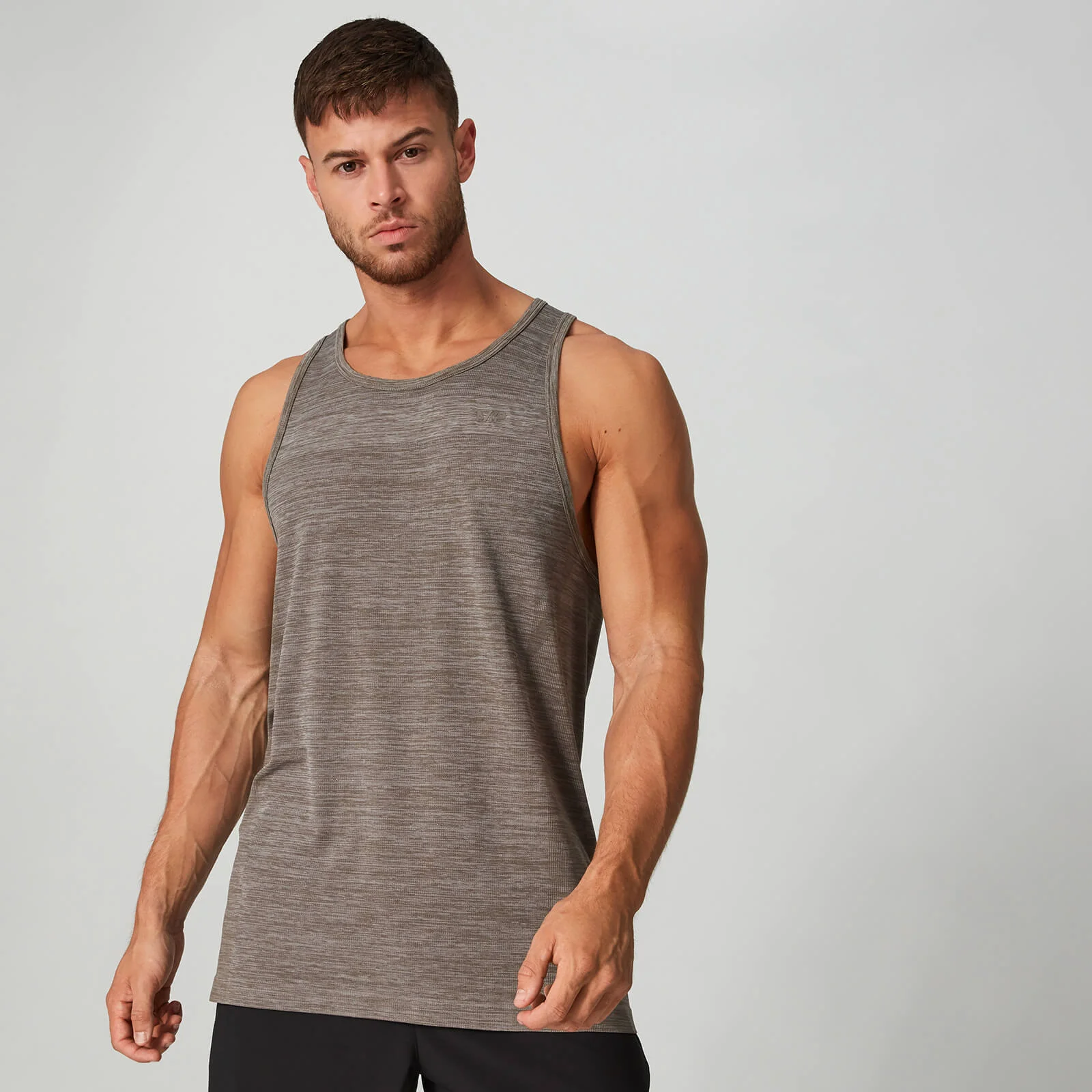 MP Aero-Knitted Tank - Driftwood Marl - XS Pilt 1