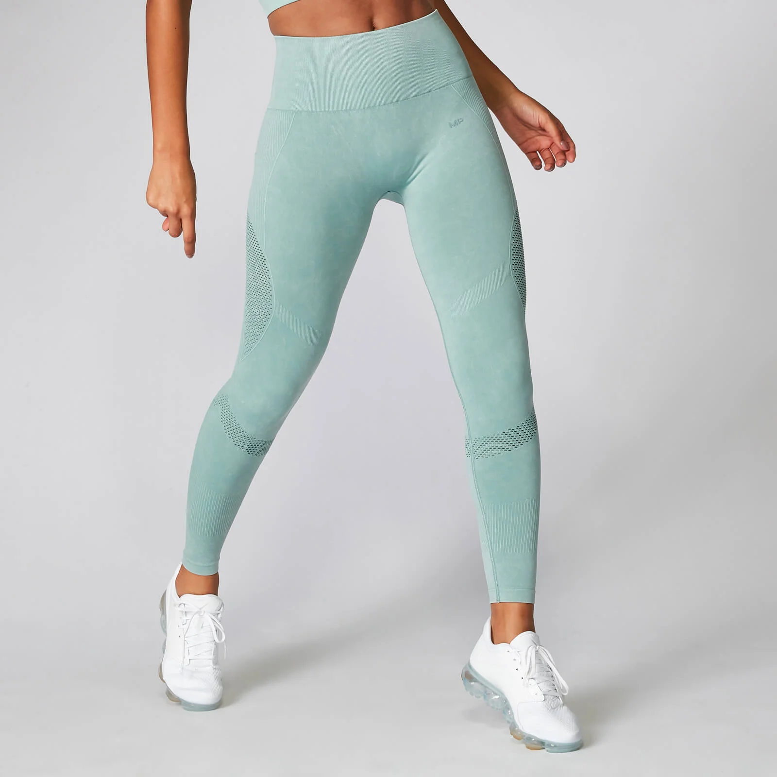Myprotein Acid Wash Leggings - Seafoam - XS Pilt 1