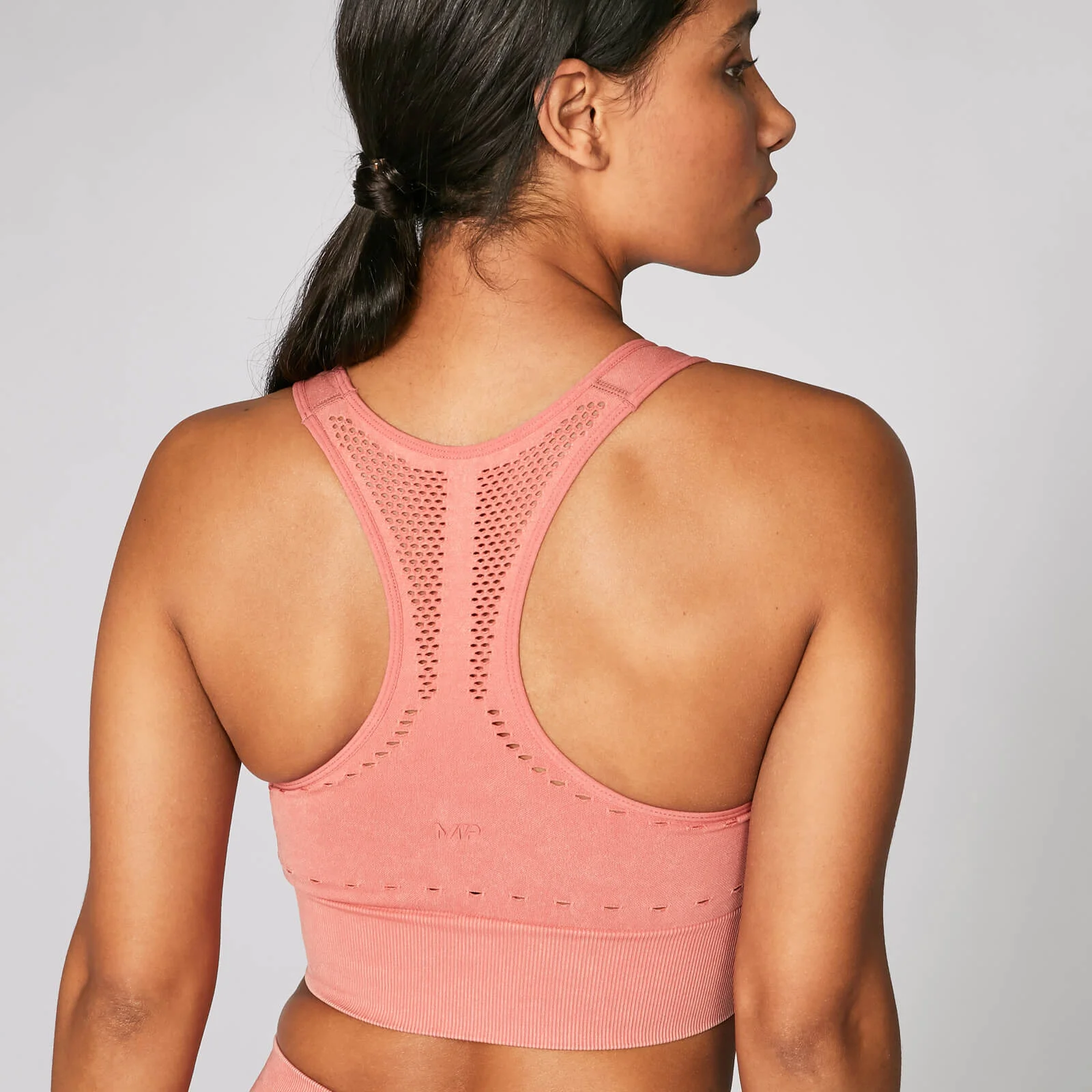 Myprotein Acid Wash Sports Bra - Copper Rose - XS Pilt 1