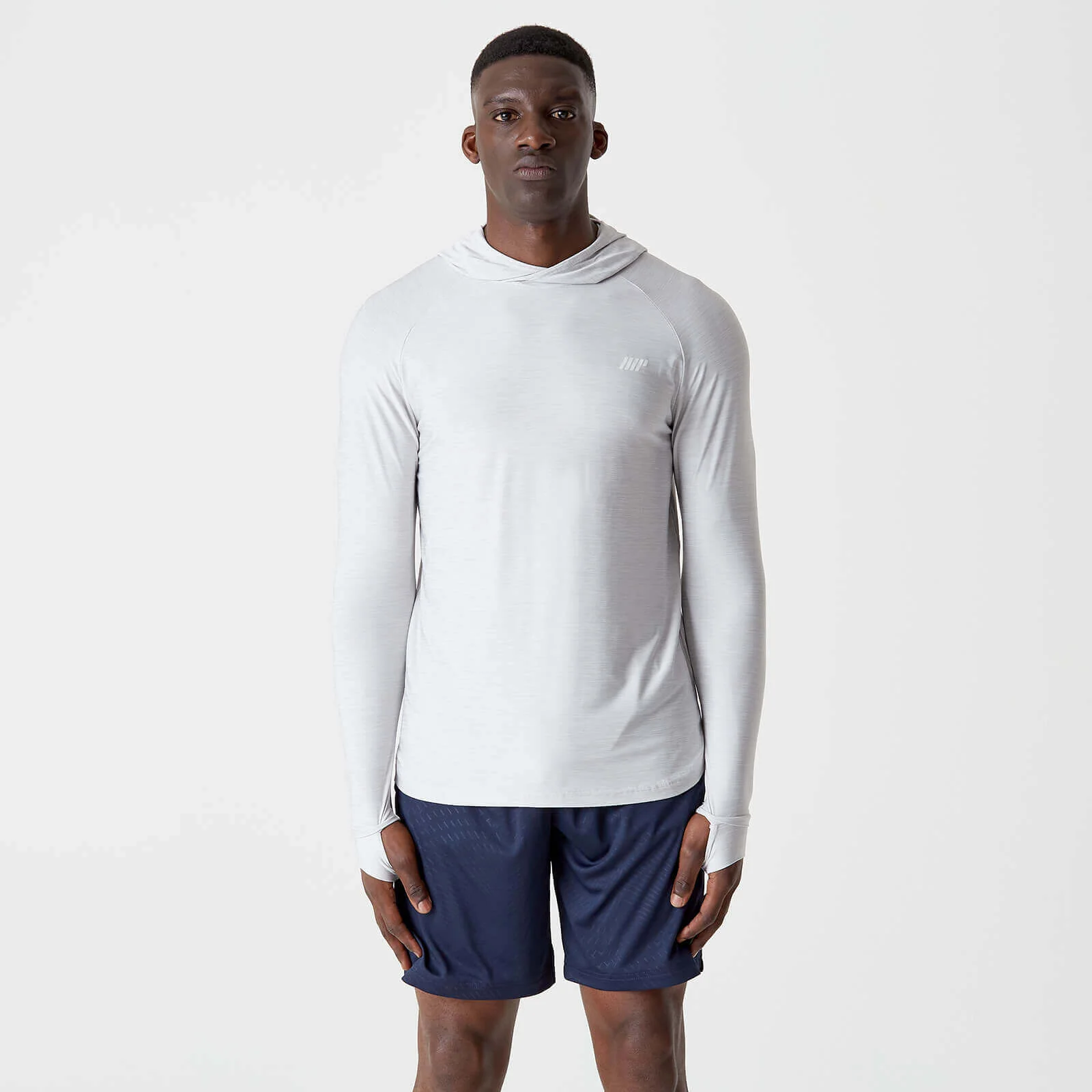 MP Dry-Tech Infinity Hoodie – Silver - XS Pilt 1