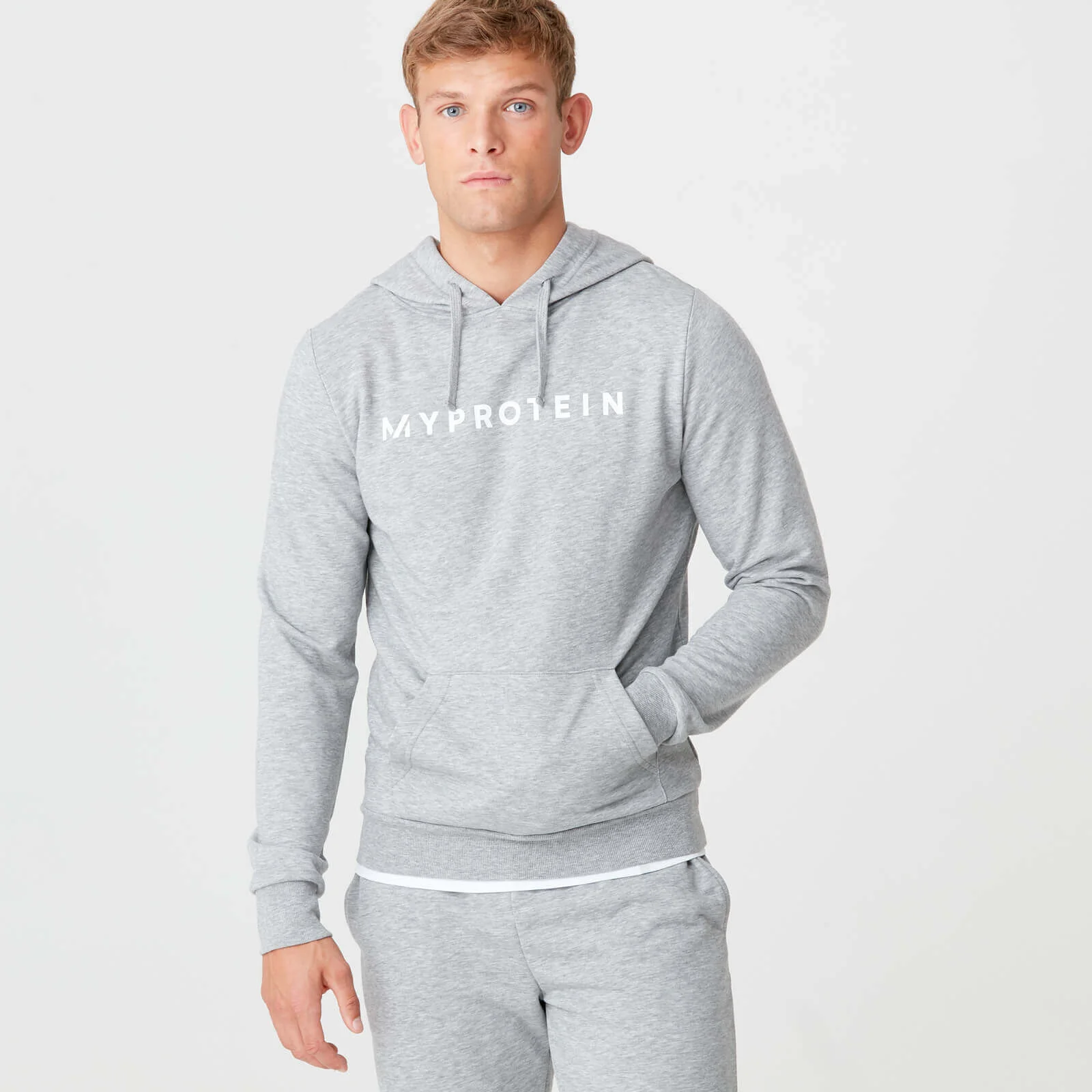 MP The Original Pullover Hoodie - Grey Marl - XS Pilt 1