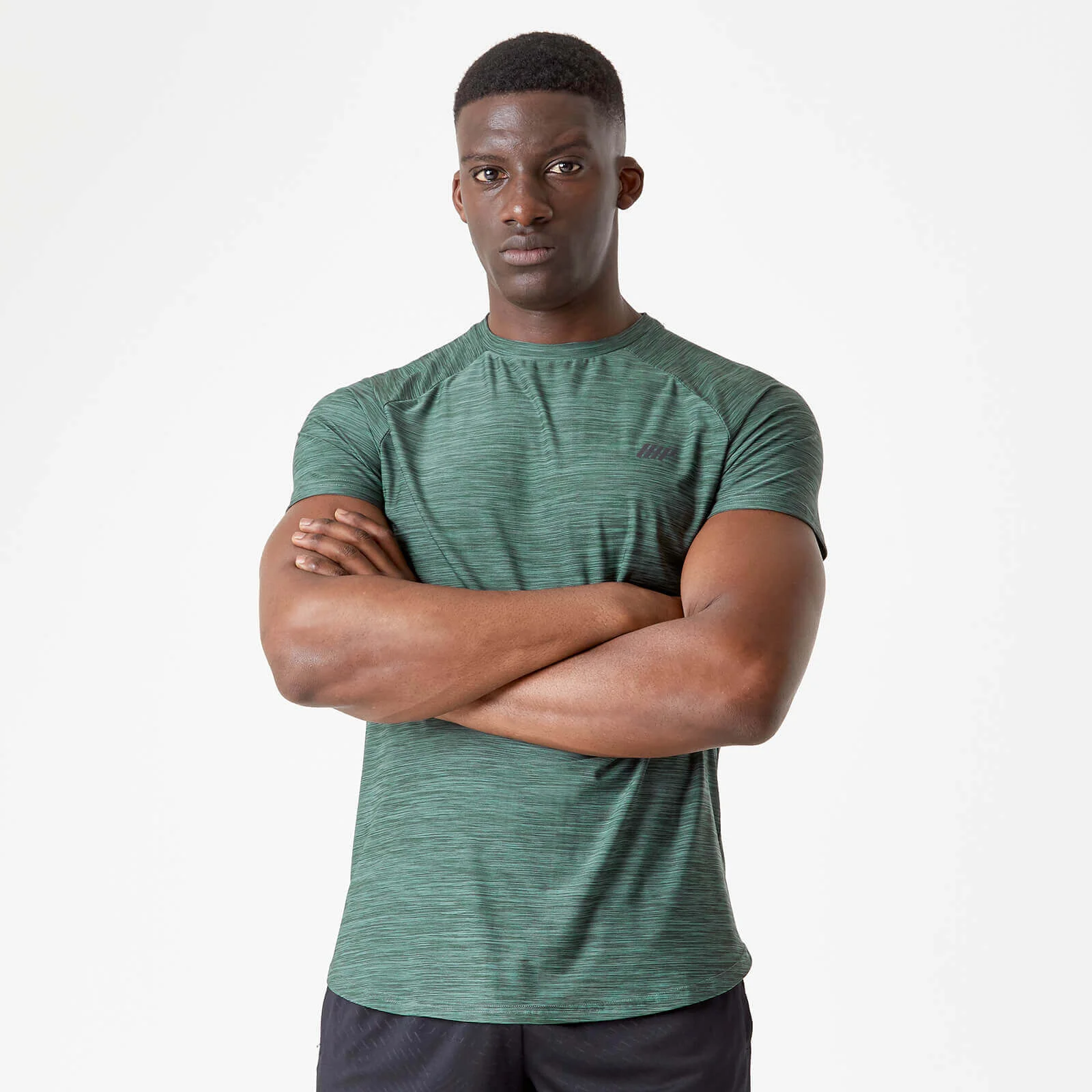 Myprotein Dry-Tech Infinity T-Shirt - Pine Marl - XS Pilt 1