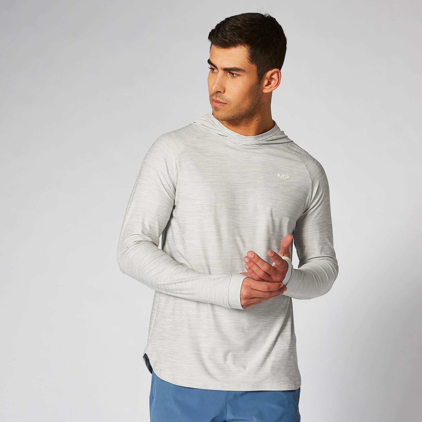 Myprotein Dry Tech Infinity Hoodie - Silver - XS Pilt 1