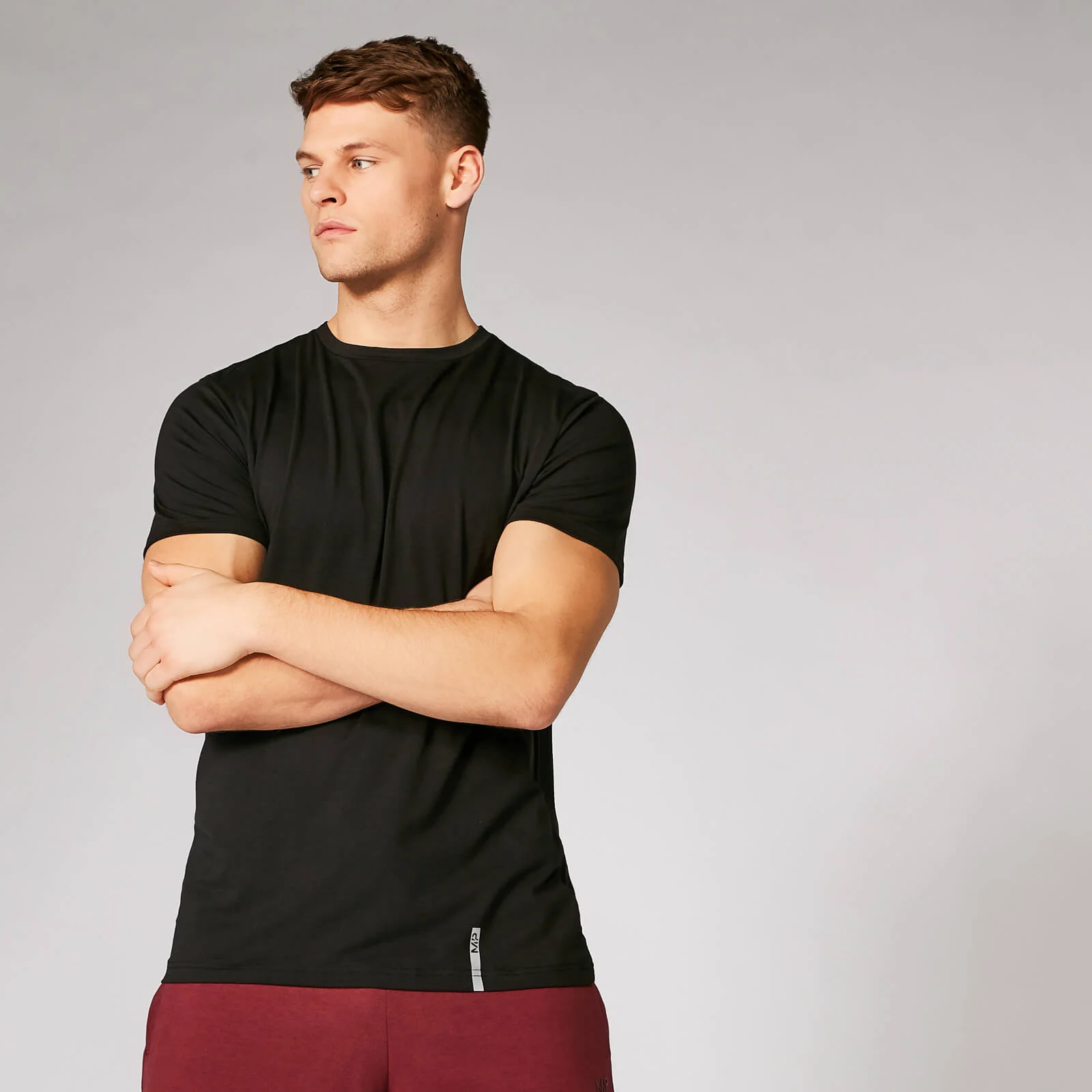 MP Men's Luxe Classic Crew T-Shirt - Black - XS Pilt 1