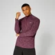 Myprotein Performance 1/4 Zip Top - Burgundy Marl