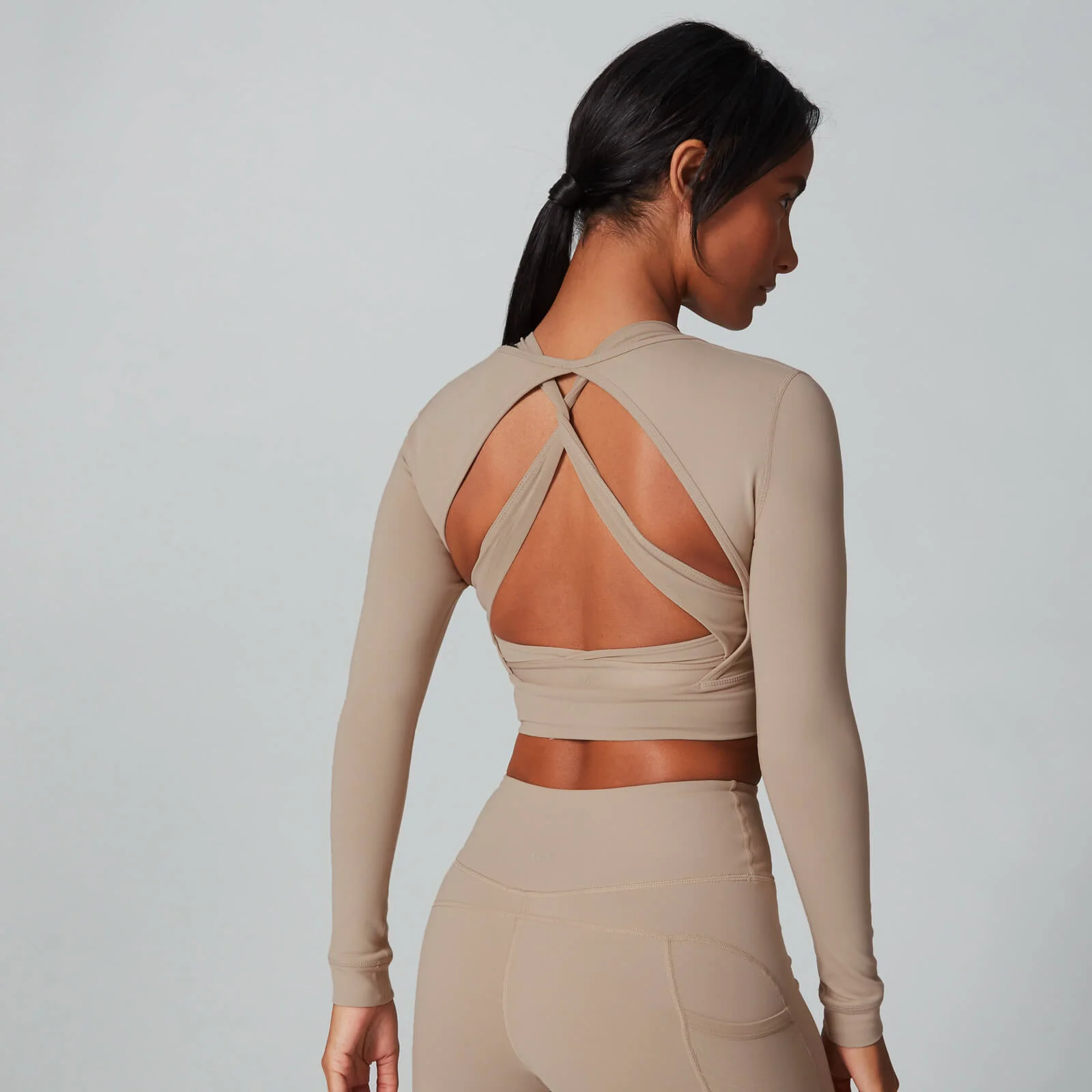 MP Power Long Sleeve Top - V2 Sesame - XS Pilt 1