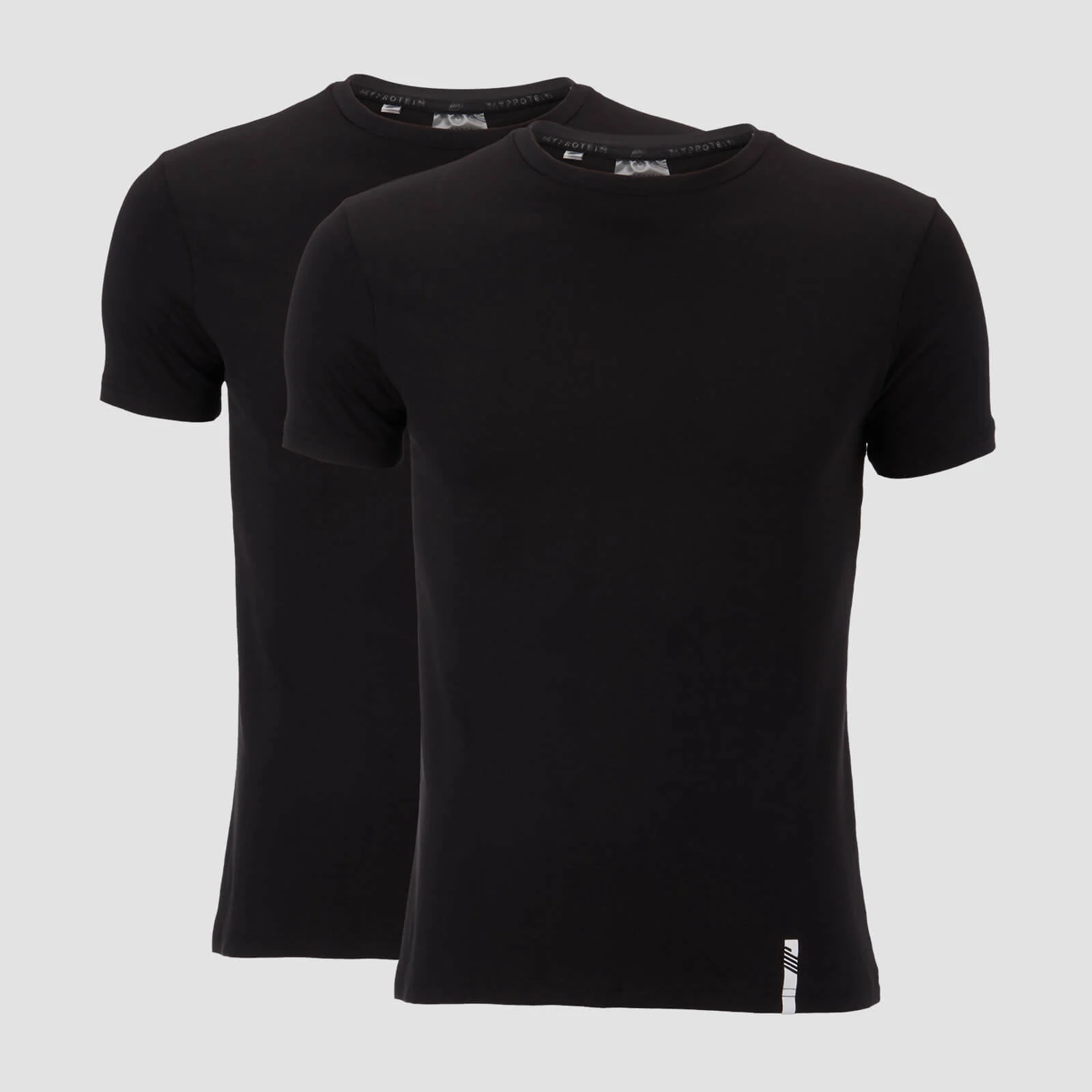 MP meeste Luxe Classic Crew T-särk - must/must (2 pakki) - XS Pilt 1