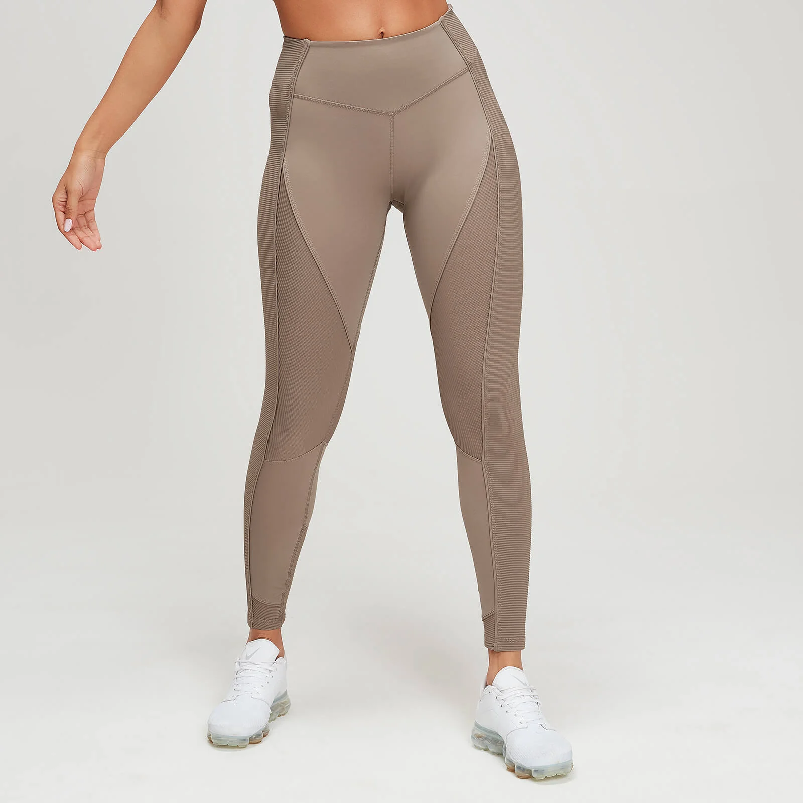 MP Women's Textured Training Leggings - Praline - XS Pilt 1