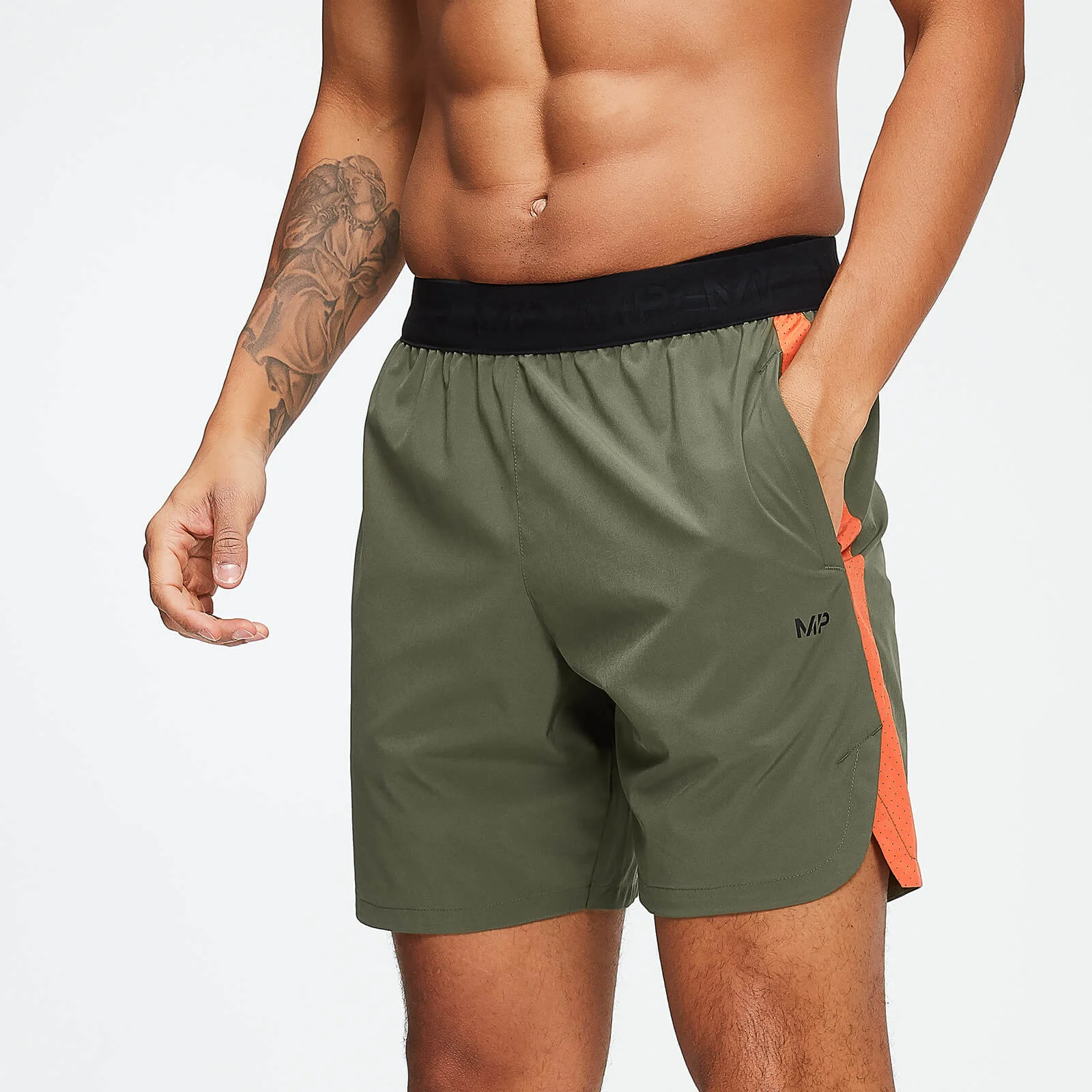 MP Men's Training Shorts - Army Green - XS Pilt 1