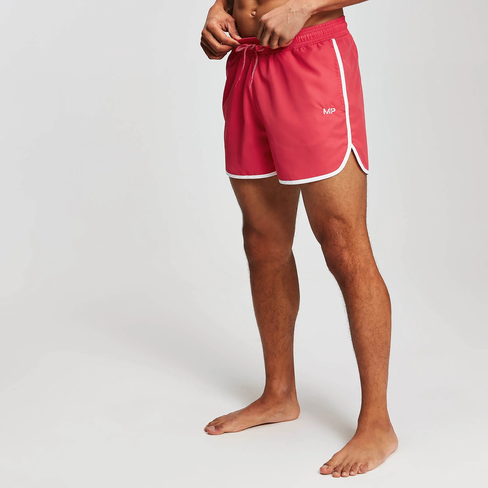MP Men's Contrast Binding Swim Shorts - Brake Light - XS Pilt 1
