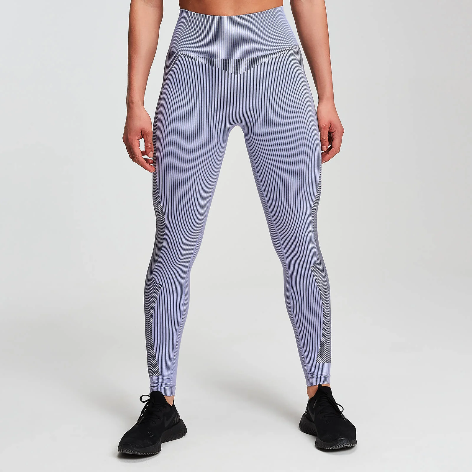 MP Women's Contrast Seamless Leggings - Wisteria - XS Pilt 1