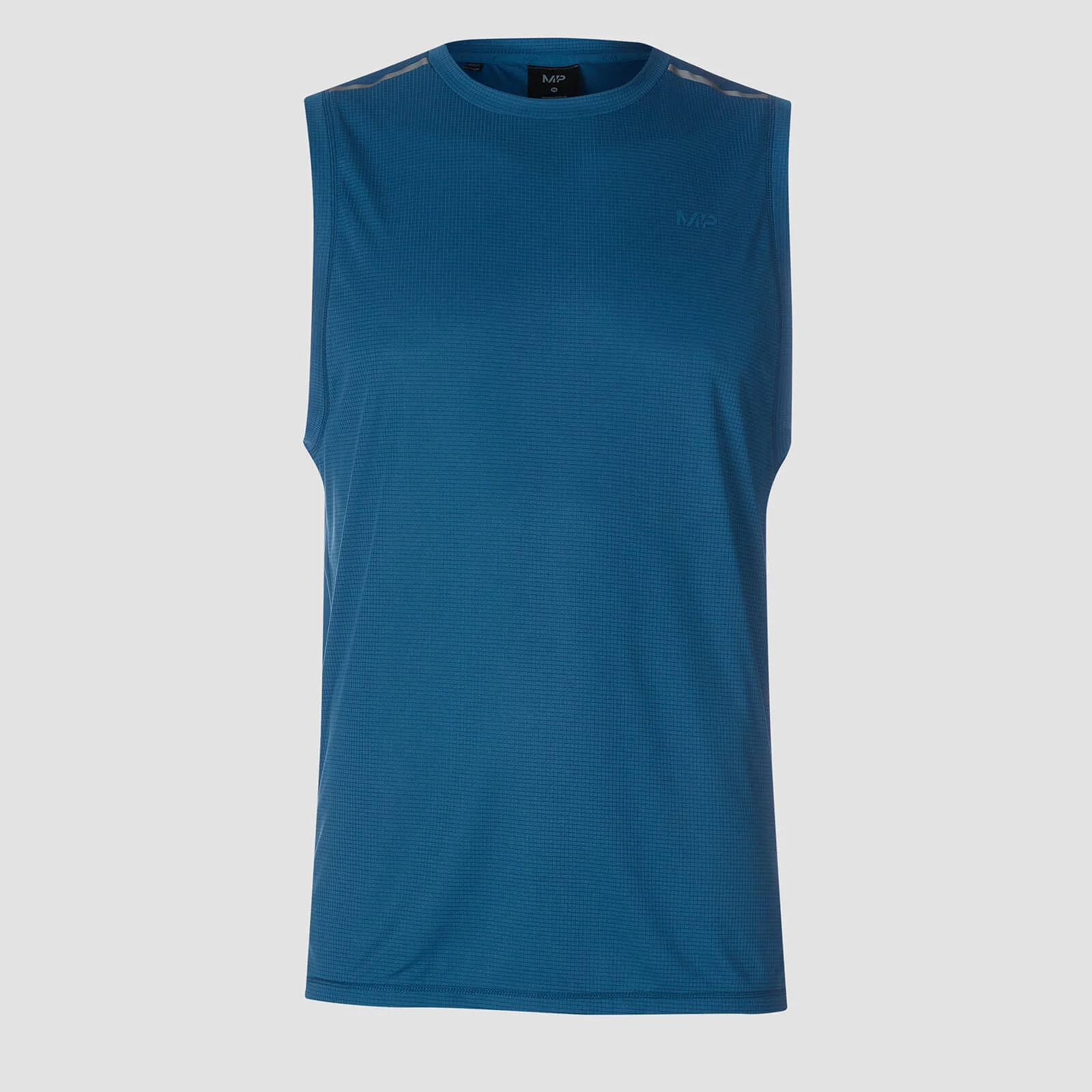 MP Men's Training Grid Tank Top - Pilot Blue - XS Pilt 1