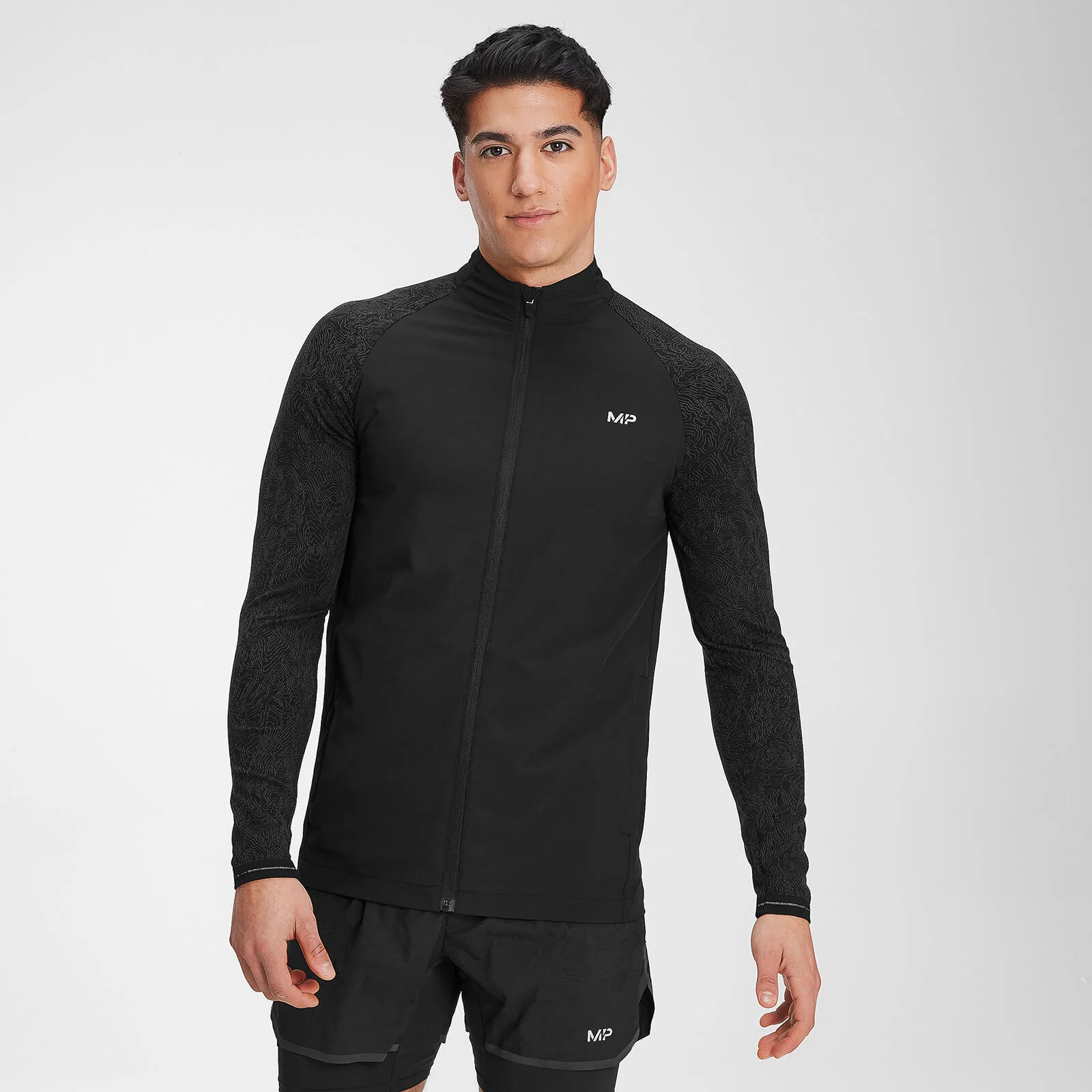 MP Men's Velocity Track Top- Black - XXS Pilt 1