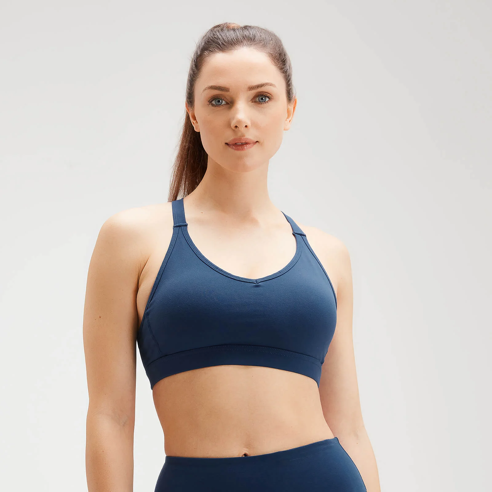 MP Women's Power Mesh Sports Bra - Dark Blue - XS Pilt 1