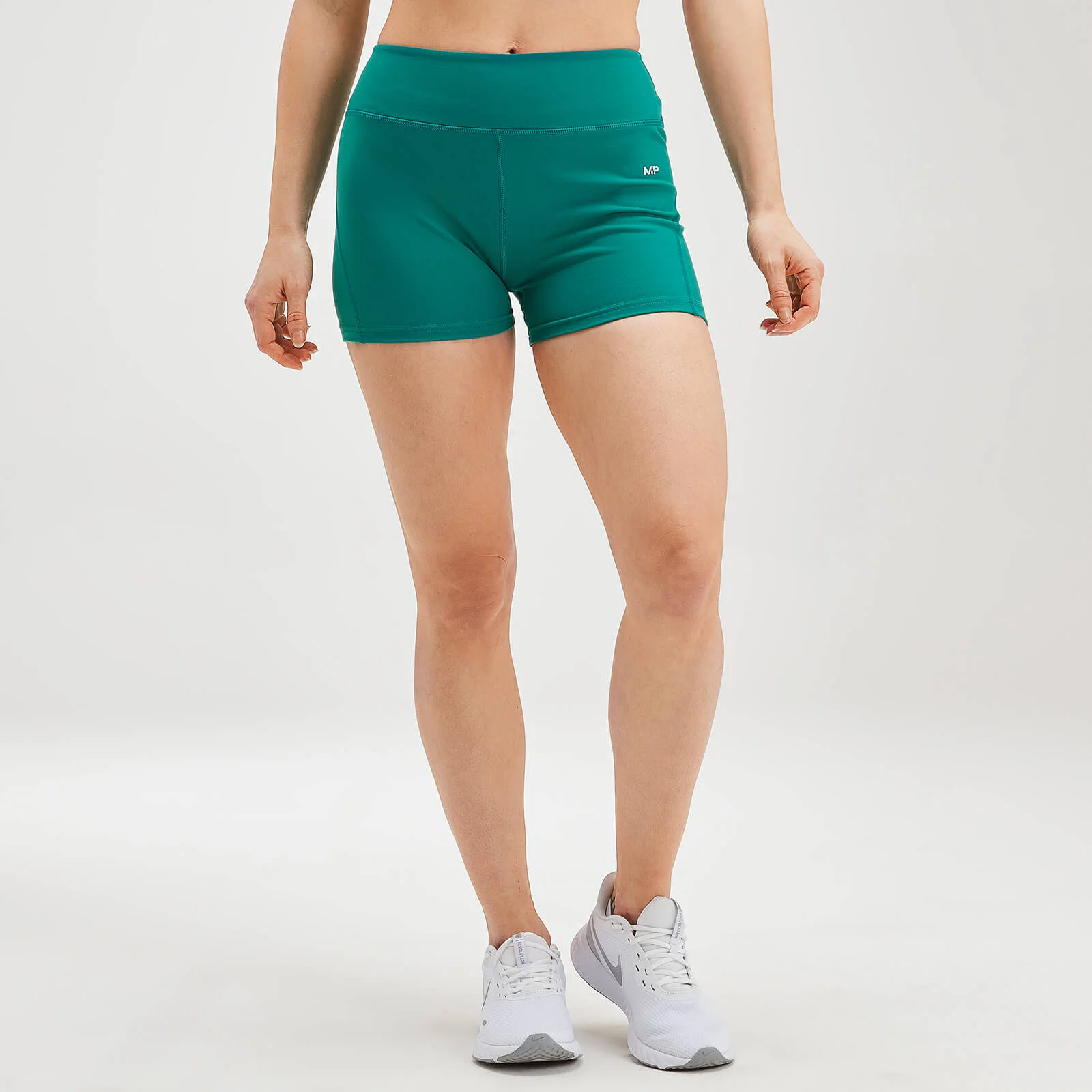MP Naiste Power Shorts - Energy Green - XXS Pilt 1