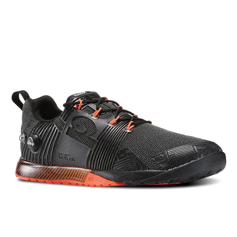 Reebok CrossFit Nano Pump Fusion Trainers - Black/Orange Pilt 1