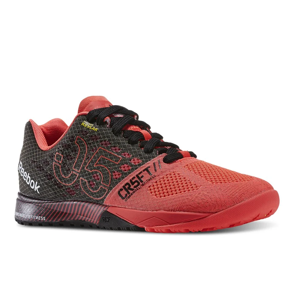 Reebok Women's Crossfit Nano 5.0 Trainers - Neon Cherry/Black Pilt 1