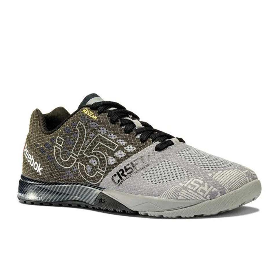Reebok Men's Crossfit Nano 5.0 Trainers - Grey/Black Pilt 1
