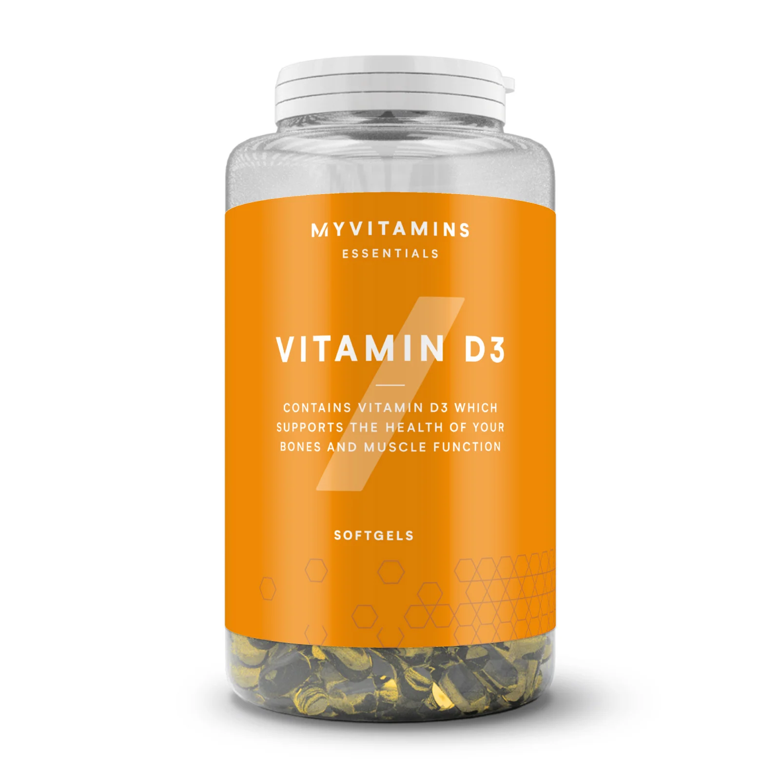 Myvitamins Vitamin D3 (CEE) - 180kapslid Pilt 1