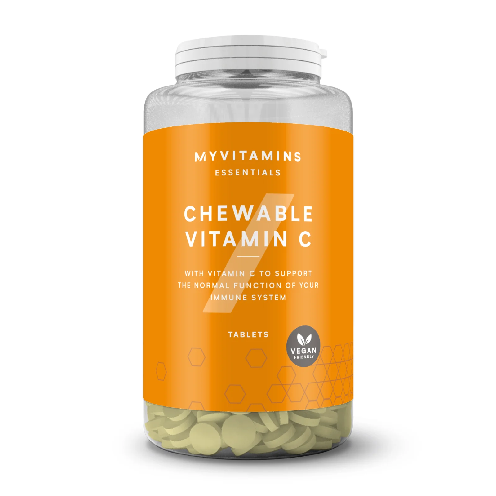 Näritav C-vitamiin - 60tabletid - Oranž Pilt 1