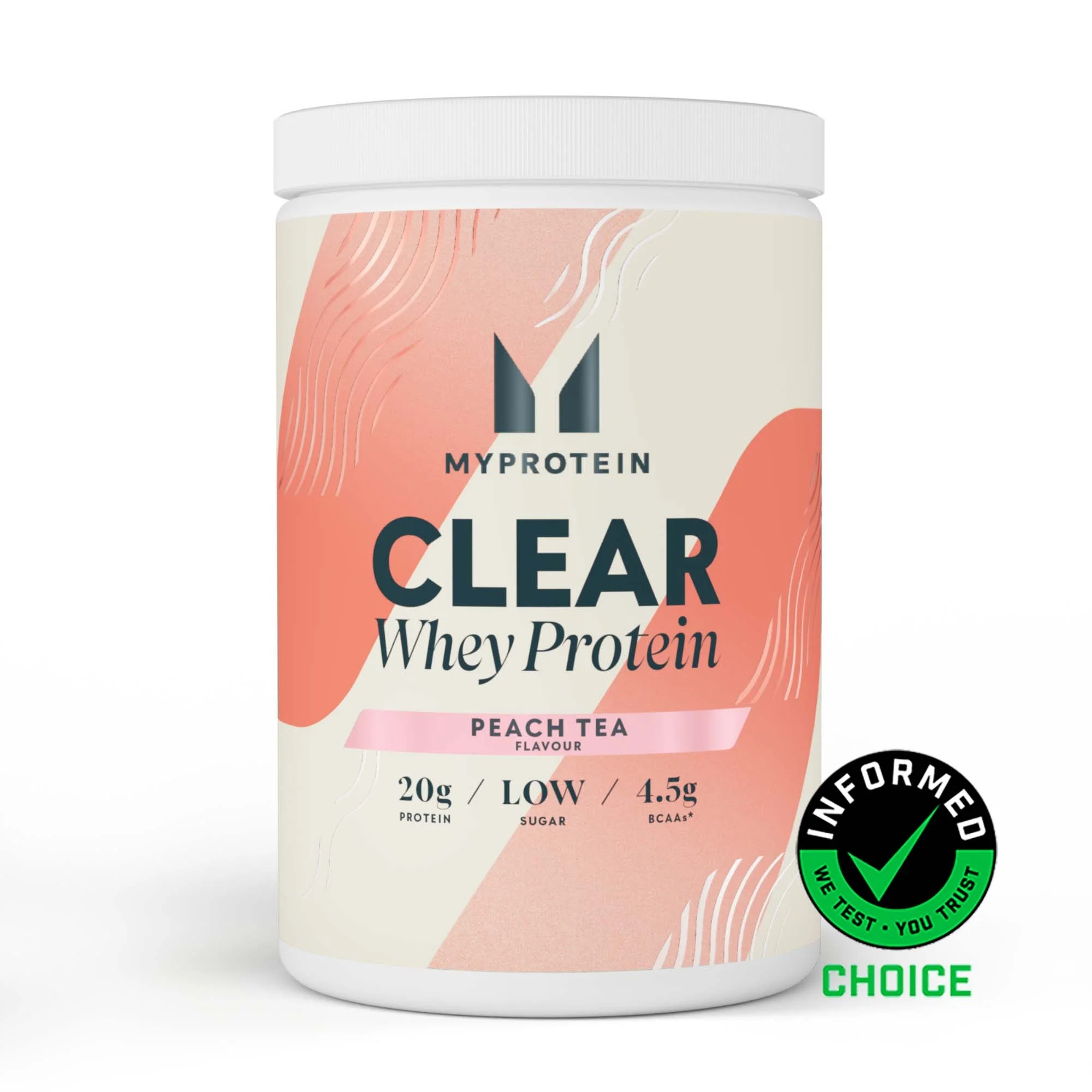 Myprotein Clear Whey Protein - 500g - 20Portsjonit - Peach Tea Pilt 1
