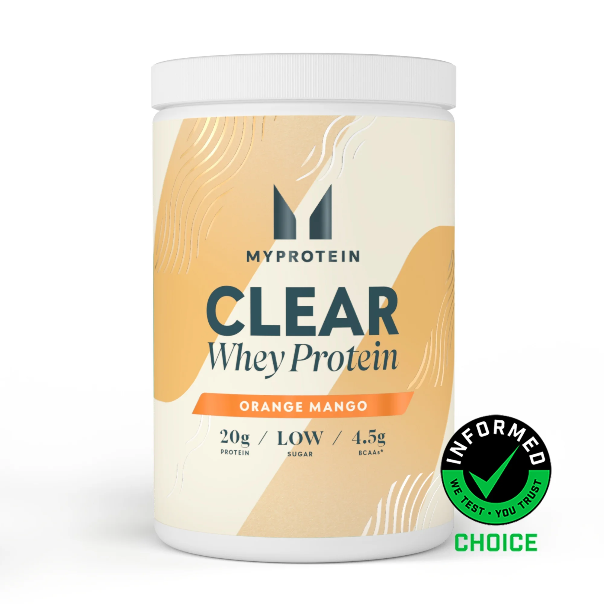 Myprotein Clear Whey Protein - 520g - 20Portsjonit - Apelsini Mango Pilt 1