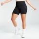 MP Women's Shape Seamless Ultra Cycling Shorts - Black