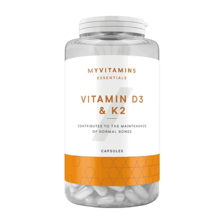 D3- ja K2-vitamiini kapslid