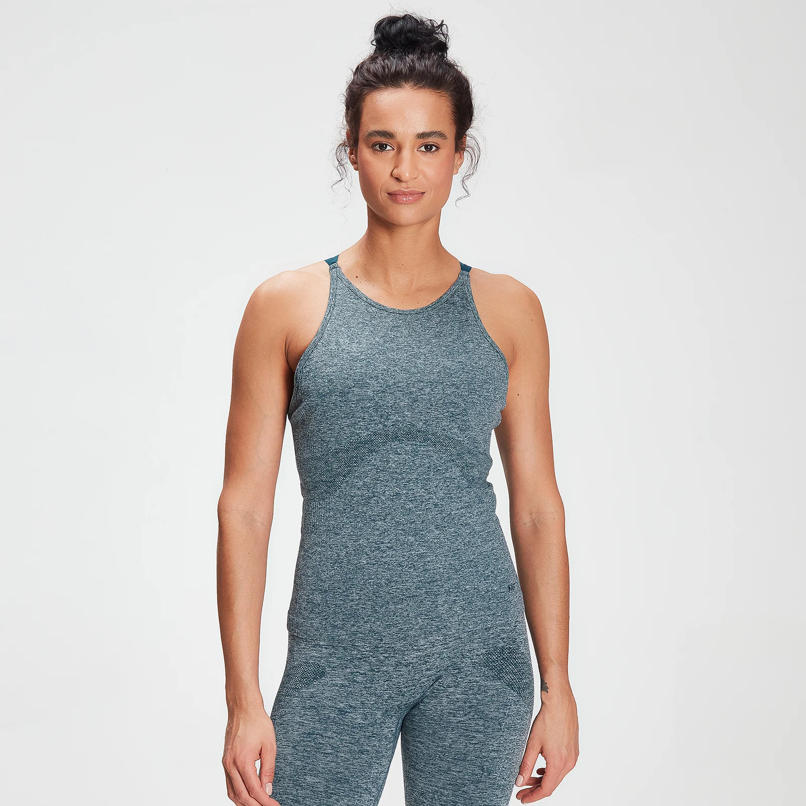 MP Women's Training Seamless Vest - Deep Sea Blue - XXS Pilt 1