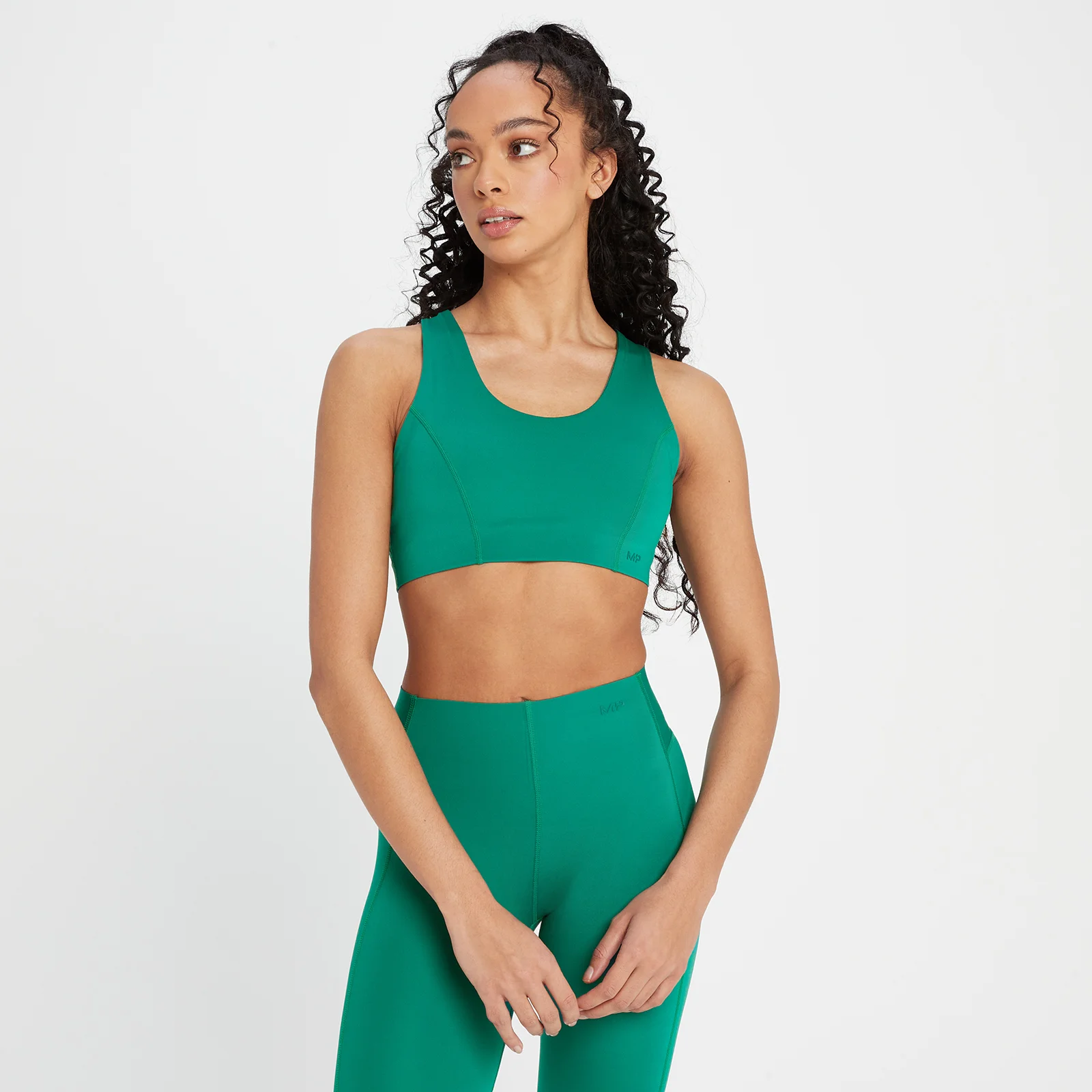 MP Naiste Composure Repreve® spordirinnahoidja - Energy Green - XS Pilt 1