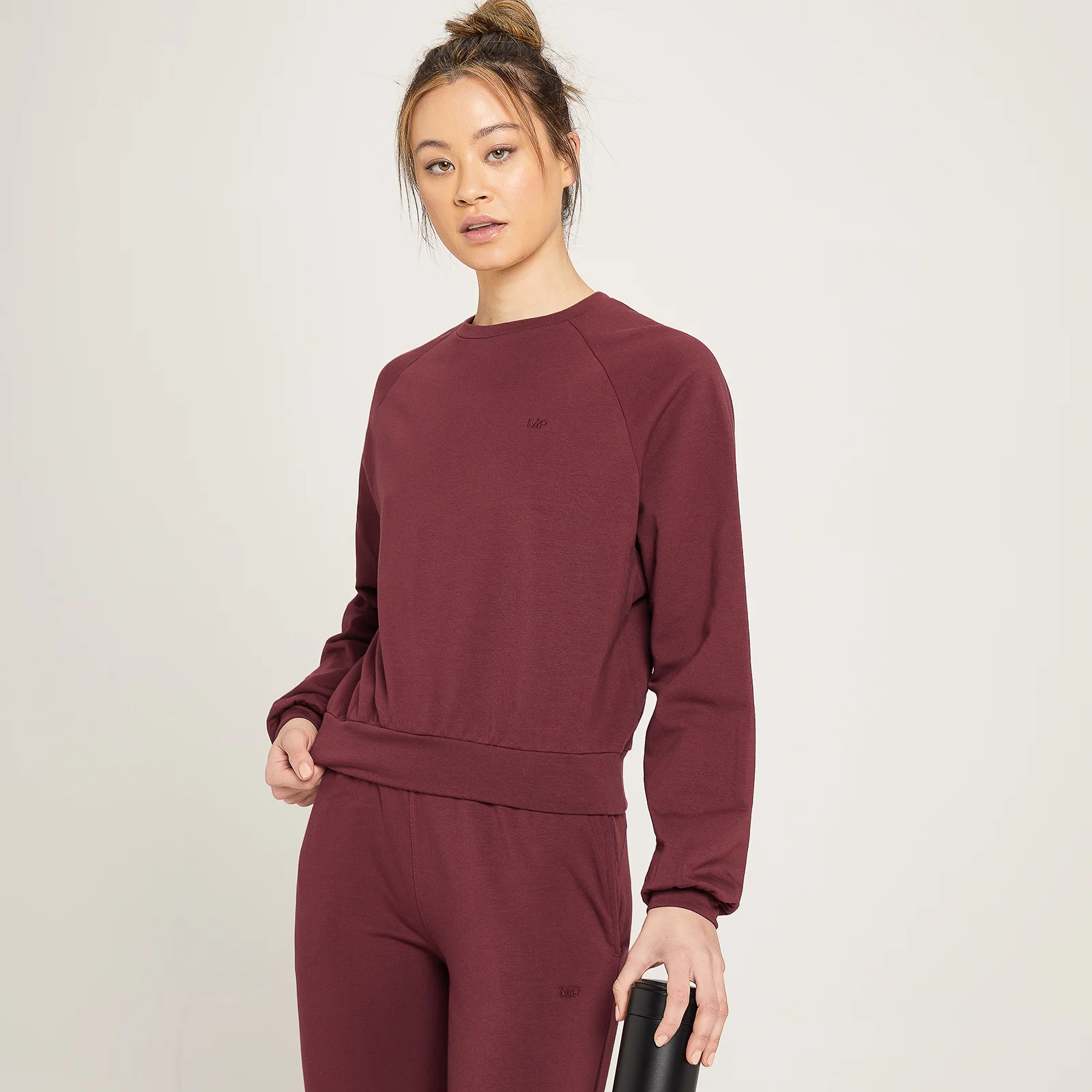 MP Women's Composure Sweatshirt- Washed Oxblood - XXS Pilt 1