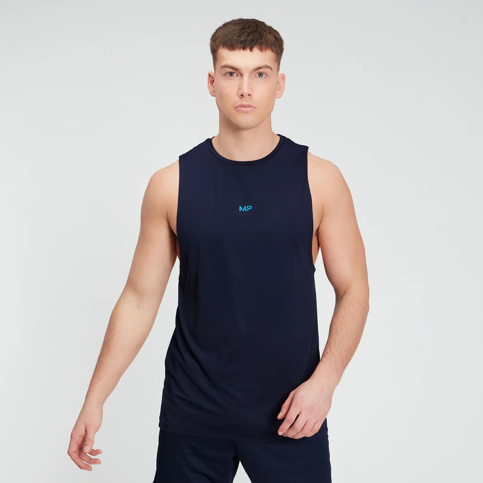 MP Men's Graphic Training Tank - Navy - XXS Pilt 1