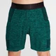 MP Men's Essential Seamless Shorts- Energy Green Marl
