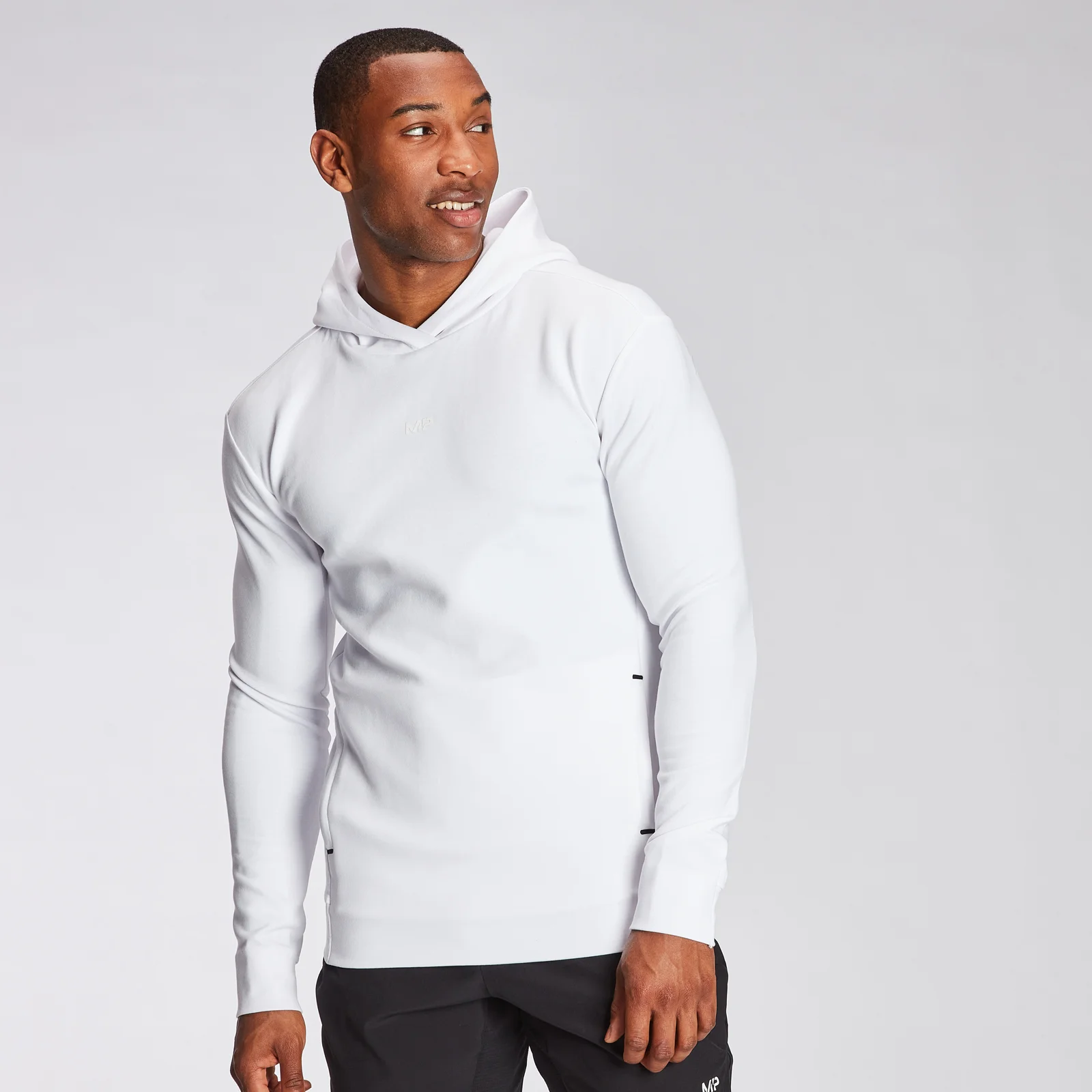 MP Men's Engage Hoodie - White - XXS Pilt 1