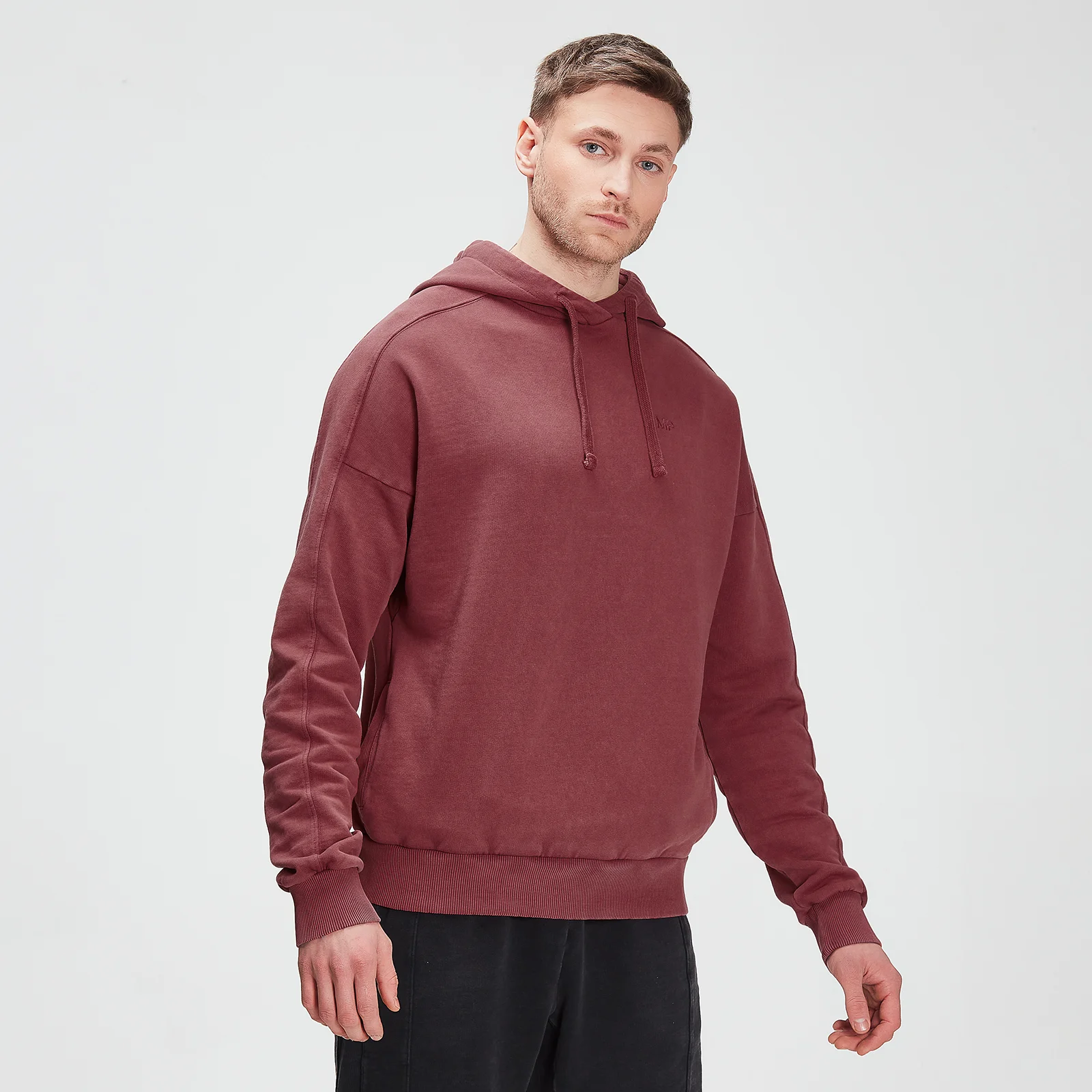 MP Men's Training Hoodie - Claret - XXS Pilt 1