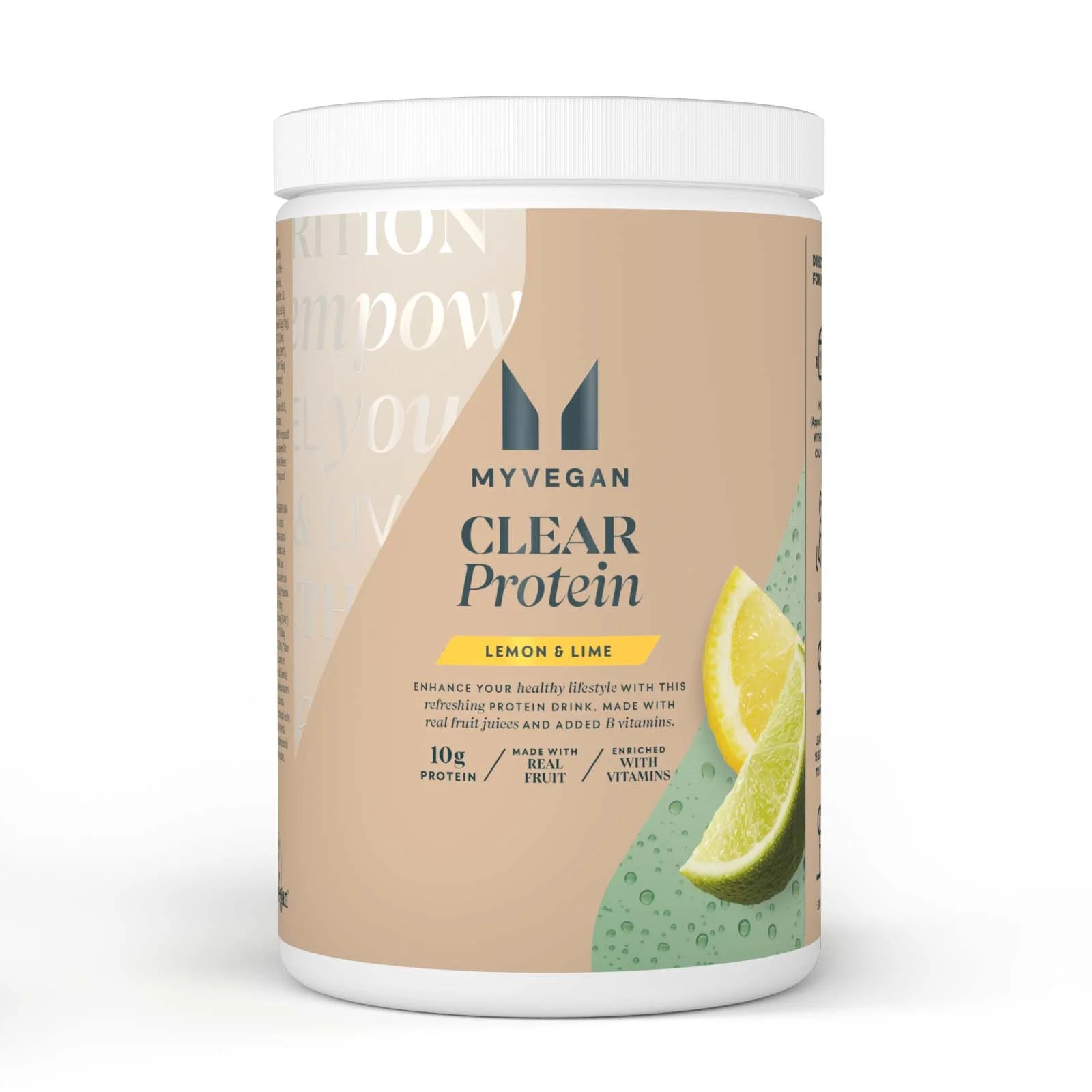 Clear Vegan valk - 320g - Sidrun ja laim Pilt 1