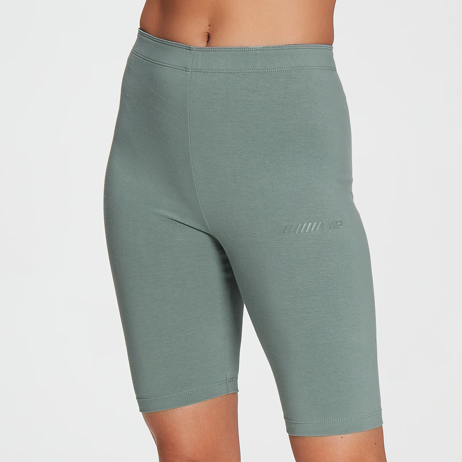 MP Women's Tonal Graphic Cycling Shorts - Washed Green - XXS Pilt 1
