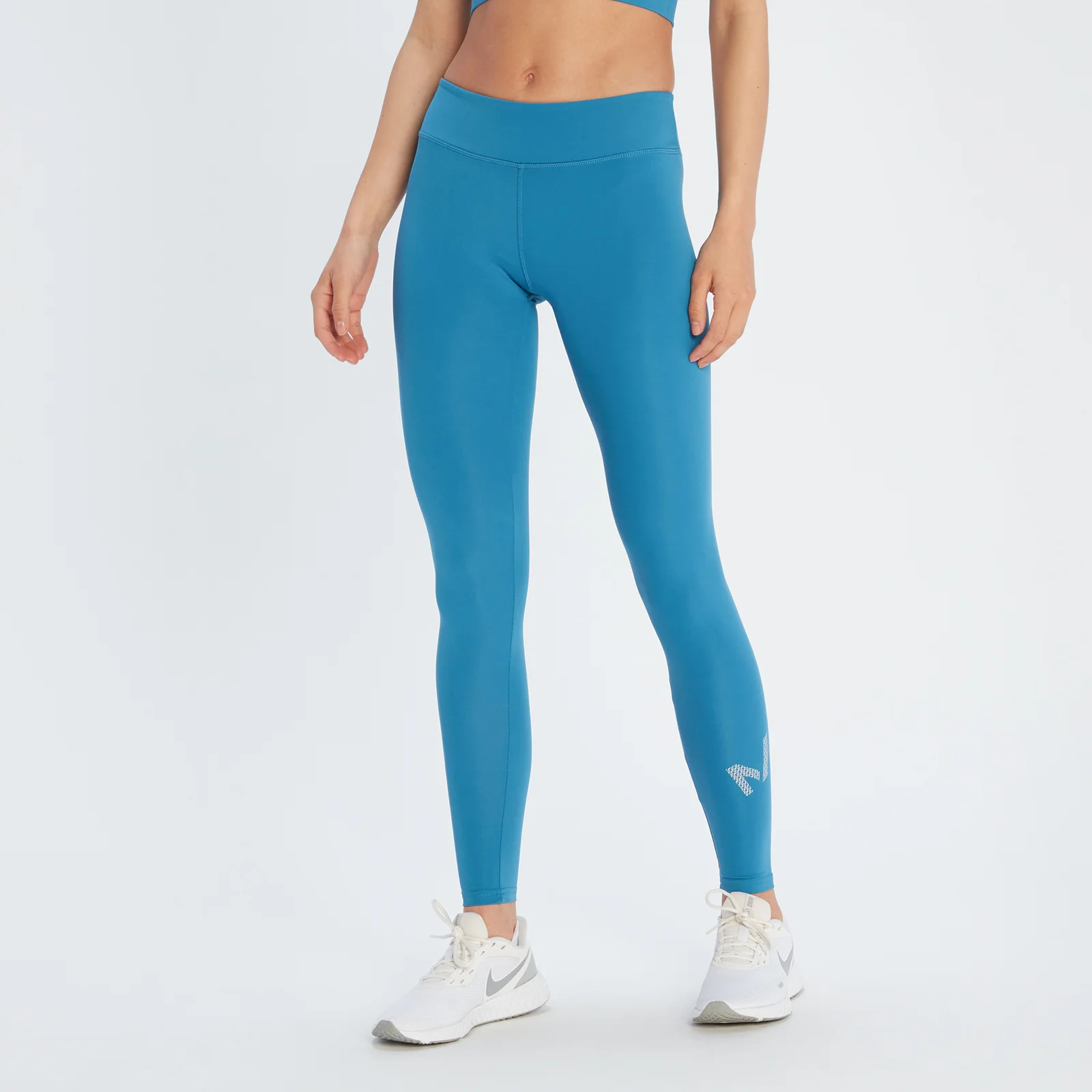 MP Women's Printed Training Leggings - Pilot Blue - XXS Pilt 1