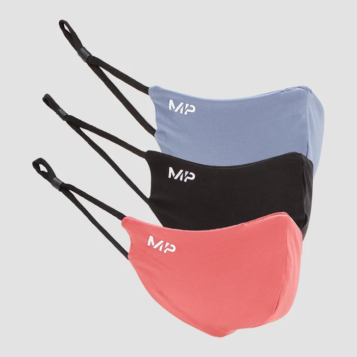 MP mask (3 pakki) - must/beerine roosa/galaktika