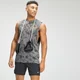 MP Meeste Adapt Tie Dye Tank Top - Carbon/Storm