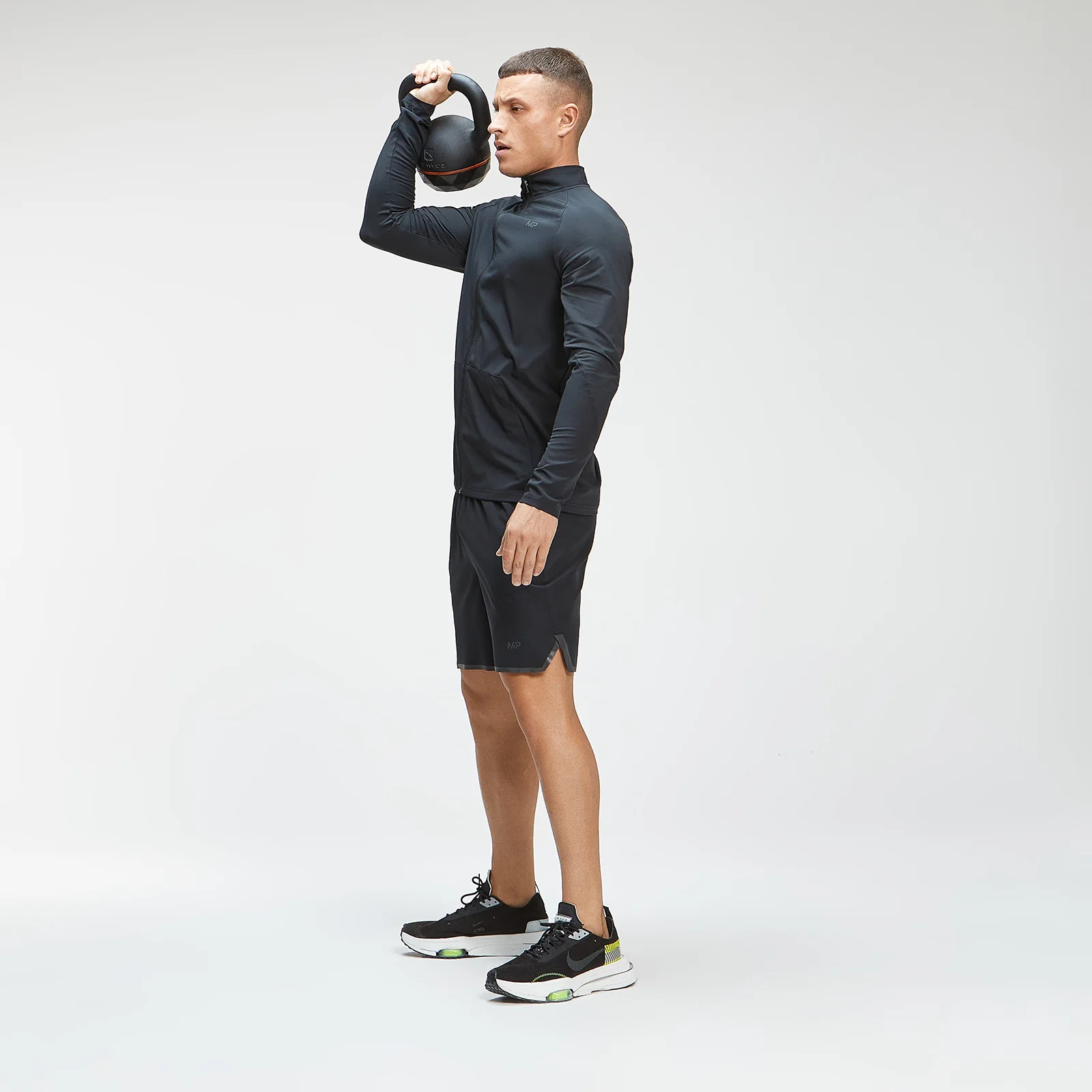 MP meeste Tempo lühikesed püksid - mustad - XXS Pilt 1