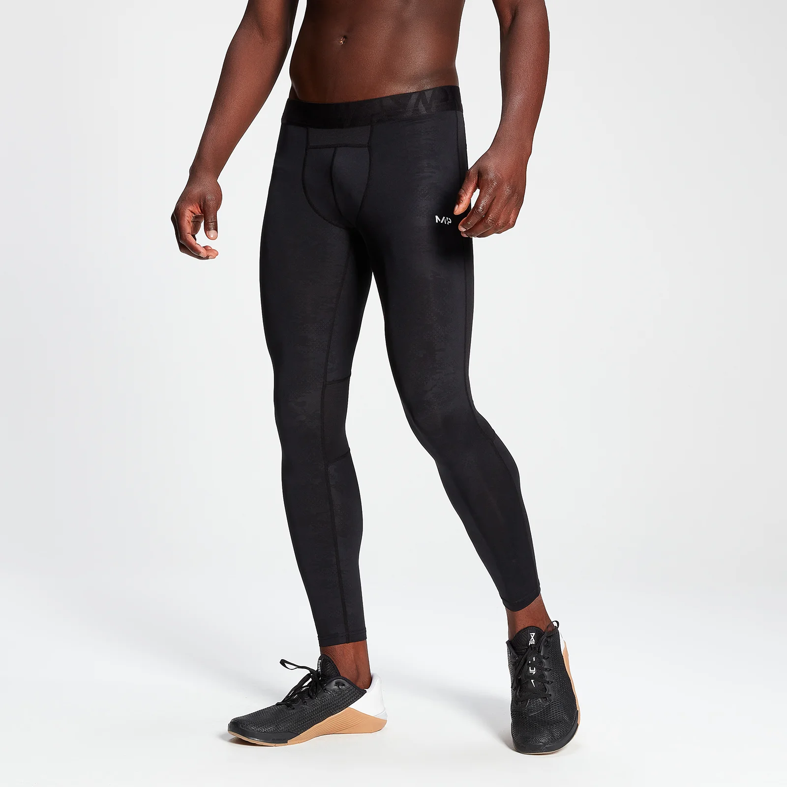 MP Men's Engage Baselayer Leggings - Black - XXS Pilt 1