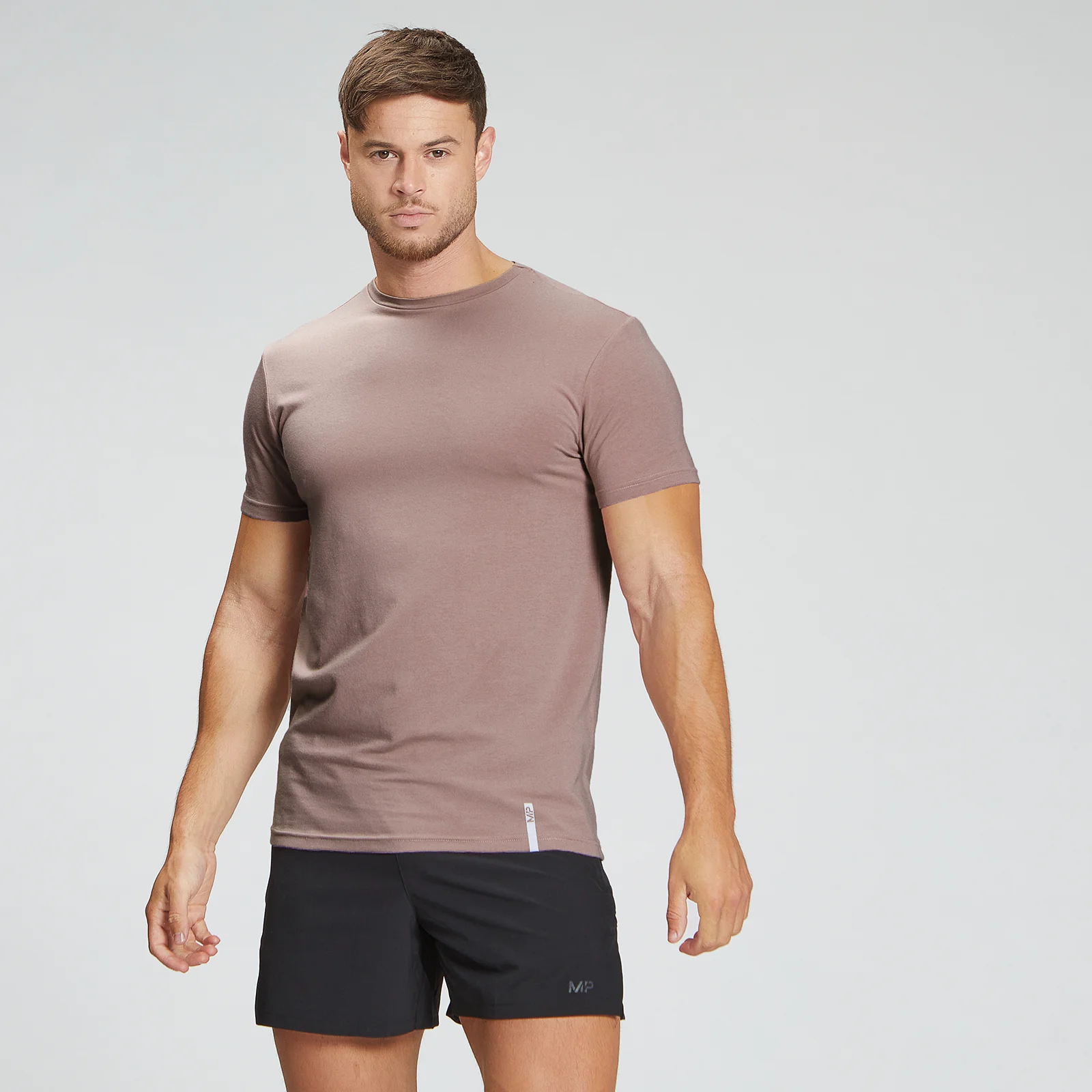 MP Men's Luxe Classic Crew T-Shirt - Fawn - XXS Pilt 1