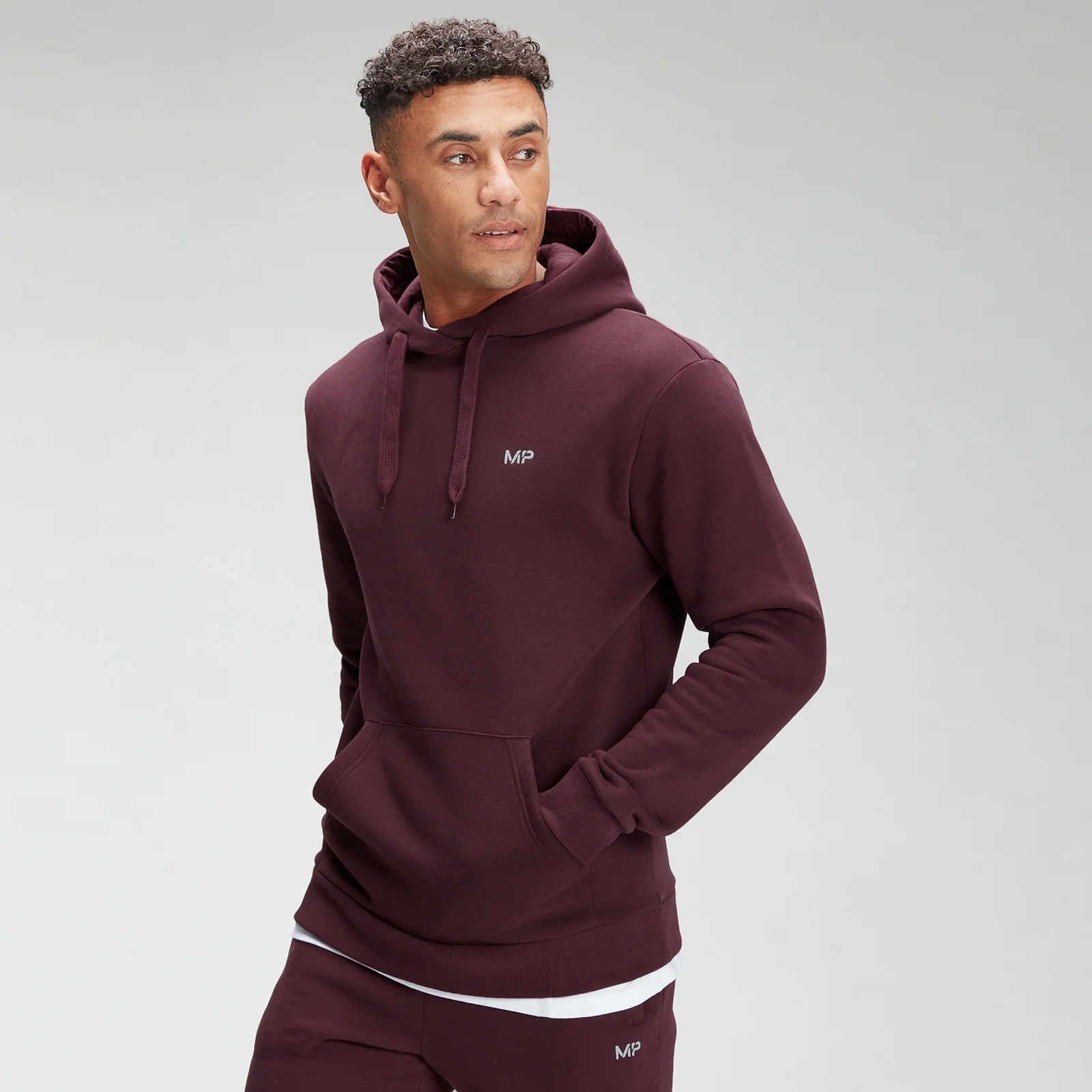 MP Men's Rest Day Hoodie - Port - XXS Pilt 1
